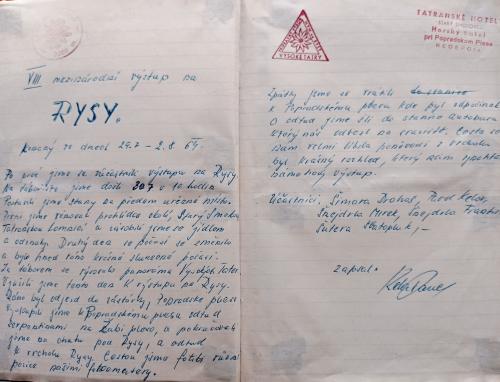 Zápis z&nbsp;kroniky